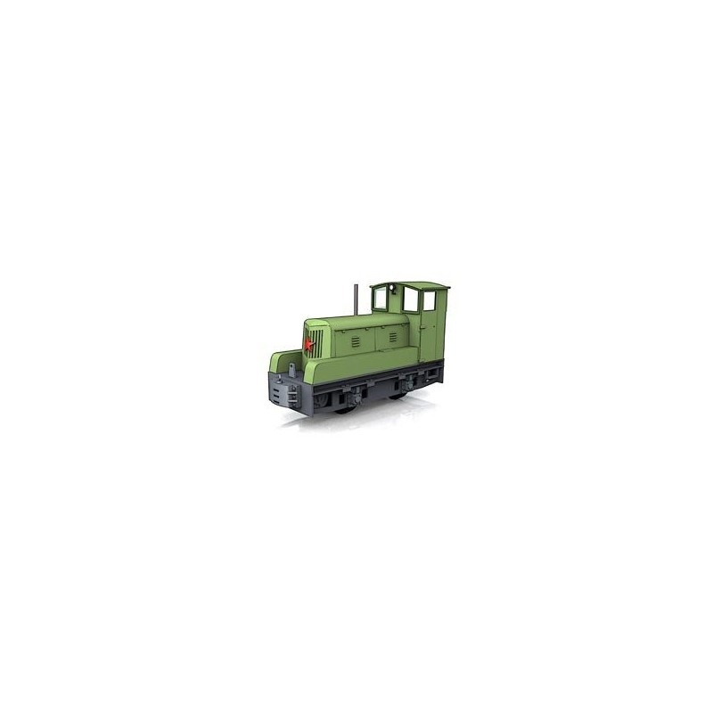 Model lokomotivy BNE50 (Gebuska) v měřítku 1:120 (TT) Model lokomotivy BNE50 (Gebuska) v měřítku 1:120 (TT)