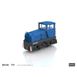 Model lokomotivyDH120 v měřítku 1:120 (TTf)
