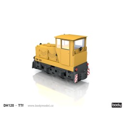 Model lokomotivyDH120 v měřítku 1:120 (TTf)