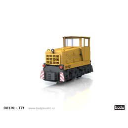 Model lokomotivyDH120 v měřítku 1:120 (TTf)