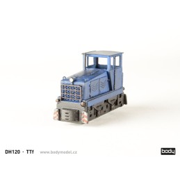 Model lokomotivyDH120 v měřítku 1:120 (TTf)