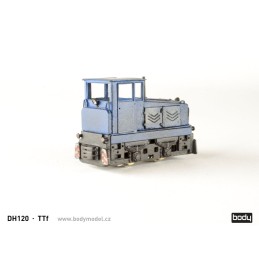 Model lokomotivyDH120 v měřítku 1:120 (TTf)
