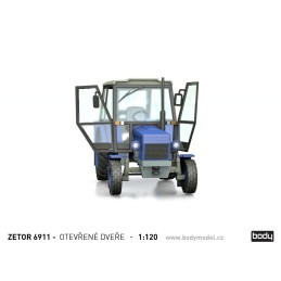 Zetor 6911 / 6945 mit öffenen Türen - Umbausatz