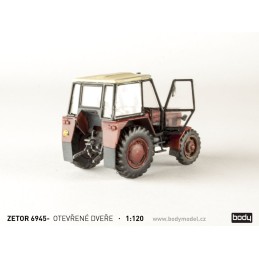 Stavebnice Zetrou 6911 / 6945 s otevřenými dveřmi v měřítku 1:120 (TT)