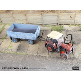 Nástavky pro přívěs P73S