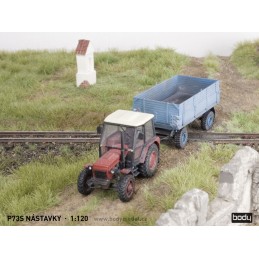 Nástavky pro přívěs P73S