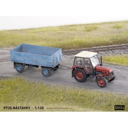 Nástavky pro přívěs P73S