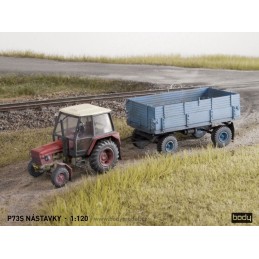 Nástavky pro přívěs P73S
