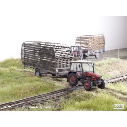 Stavebnice sběracího vozu NTVS ve velikosti TT