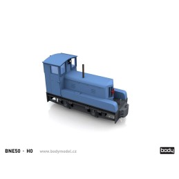 Model lokomotivy BNE50 (Gebuska) v měřítku 1:87