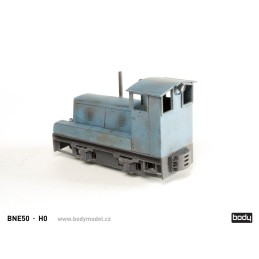 Model lokomotivy BNE50 (Gebuska) v měřítku 1:87