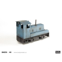 Model lokomotivy BNE50 (Gebuska) v měřítku 1:87