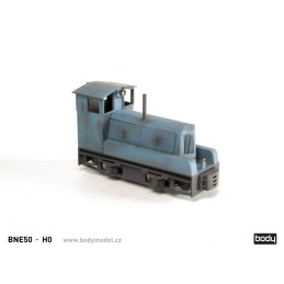Model lokomotivy BNE50 (Gebuska) v měřítku 1:87