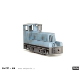 Model lokomotivy BNE50 (Gebuska) v měřítku 1:87