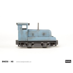Model lokomotivy BNE50 (Gebuska) v měřítku 1:87