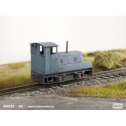 Model lokomotivy BNE50 (Gebuska) v měřítku 1:87