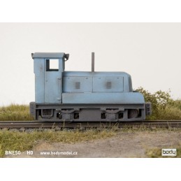 Model lokomotivy BNE50 (Gebuska) v měřítku 1:87