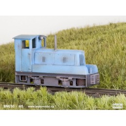Model lokomotivy BNE50 (Gebuska) v měřítku 1:87