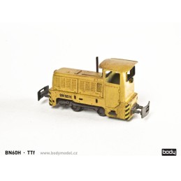 Model lokomotivy BN60H v měřítku 1:120 (TT)