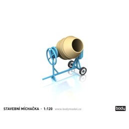 Stavebnice stavební míchačky MBM65