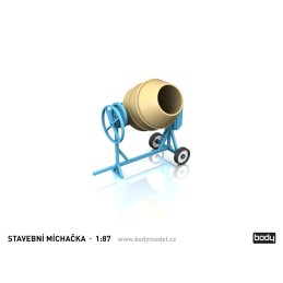 Stavebnice stavební míchačky MBM65
