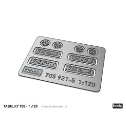 Tabulky 705