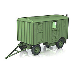 Bausatz für den Wohnwagen A3S im Maßstab 1:120 (TT)