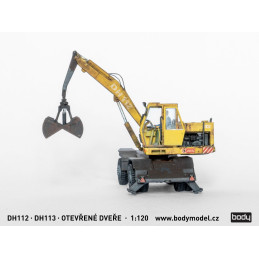 Ergänzungsset zum Bausatz der Bagger DH112 und DH113 im Maßstab 1:120 (TT)